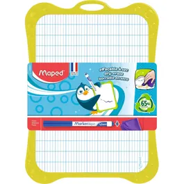 [MD03B258500] Ardoise  blanche + accessoire - MAPED