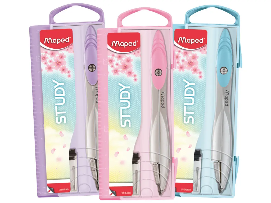 [MD12B194111] Compas bague Study pastel MAPED