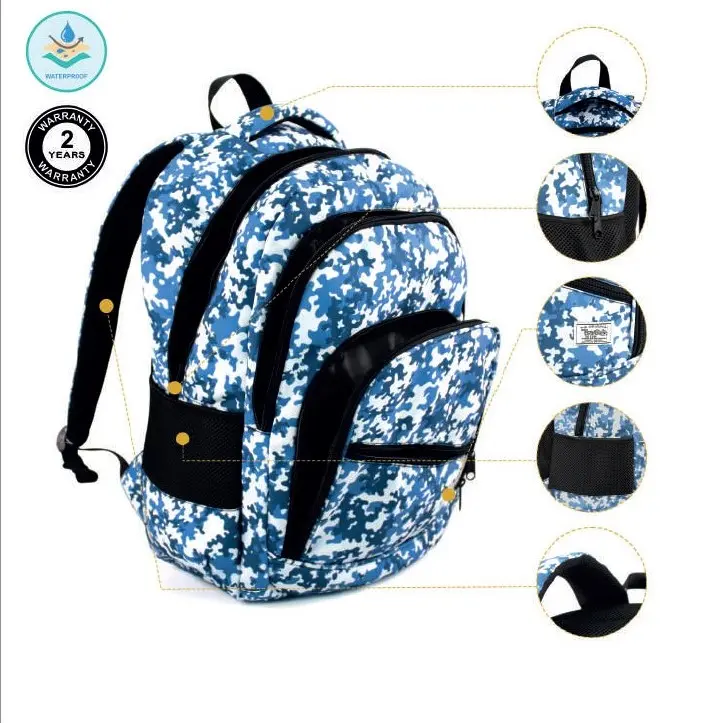Teenpack sac a dos blue square