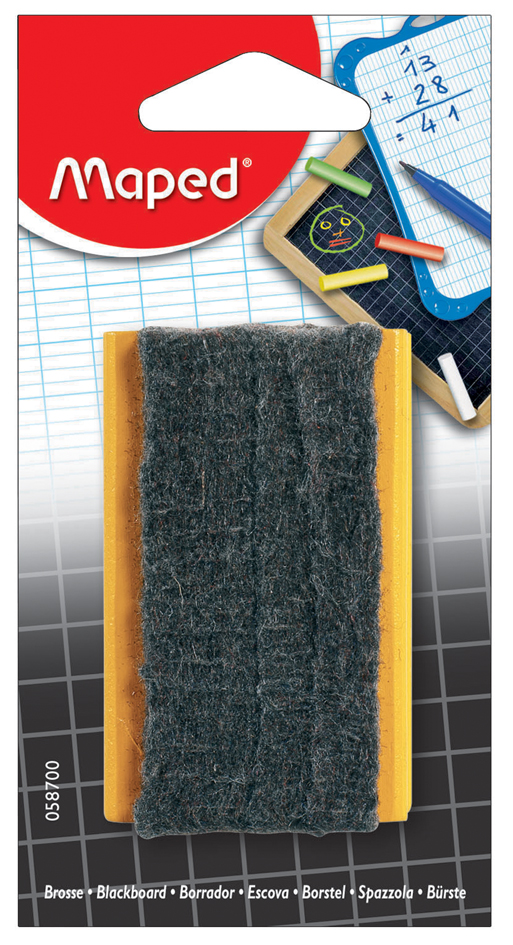 BROSSE ARDOISE NOIR EN BLISTER 