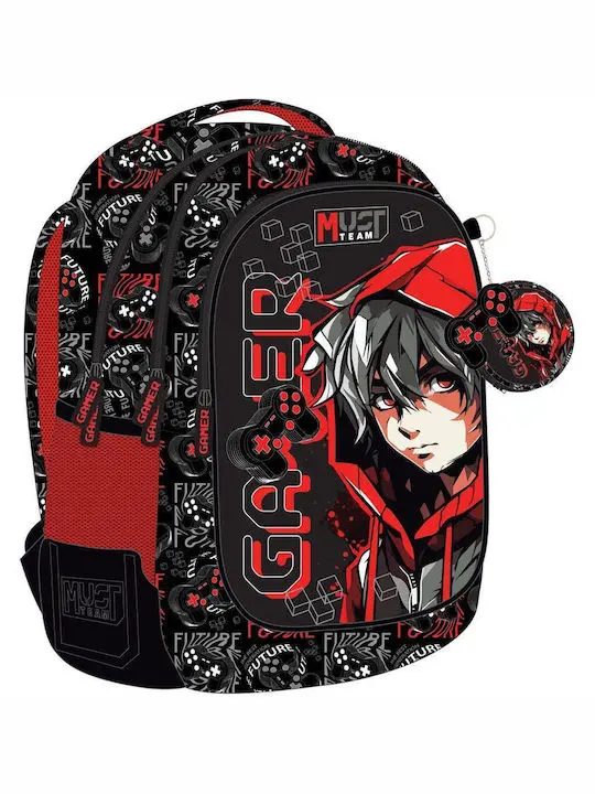   cartable Must Team 32x18x43 3Présidents Gamer