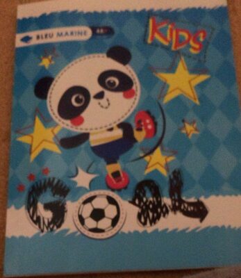 cahier 48 page 17*22 cm bleu marine 