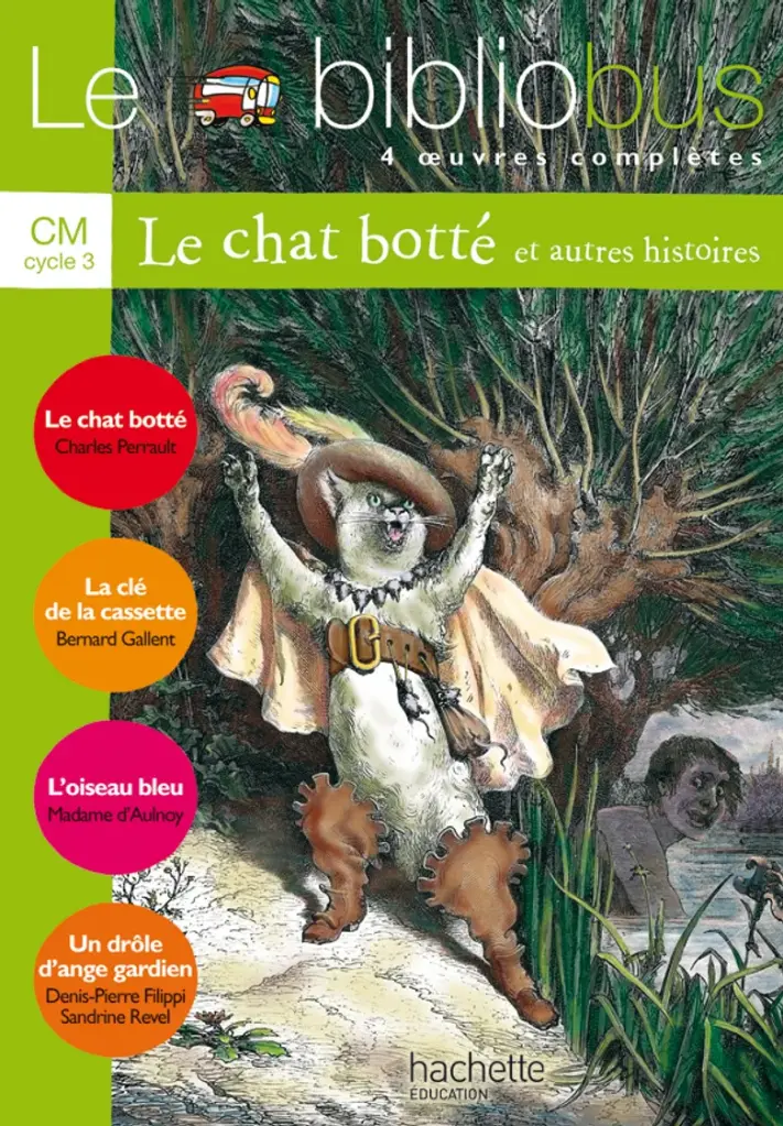 Le Bibliobus N° 17 CM - Le Chat botté - Livre de l'élève