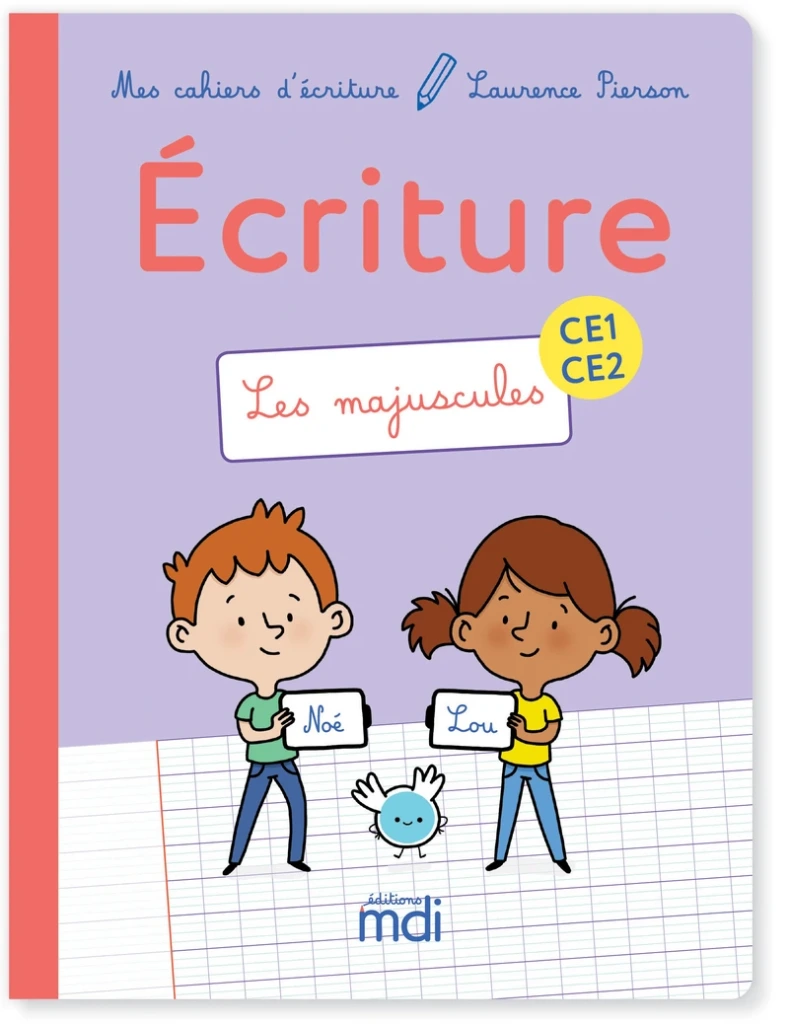 MES CAHIERS D’ECRITURE CE1-CE2 – LES MAJUSCULES 2019