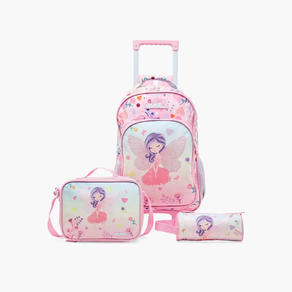 Cartable roulette 3 Pièces