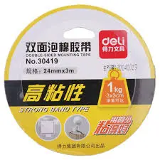  SCOTCH ROULEAUX DE BANDE ADHESIVE  24mm*3 deli 30419 