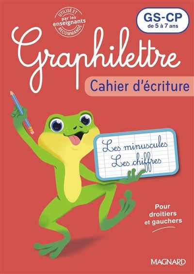 Graphilettre Cahier d'ecriture GS-CP