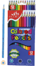 Boite de 12 crayons couleur ecolo long