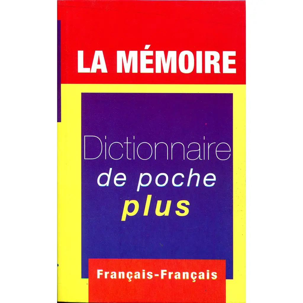 La memoire Dictionnaire de poche plus