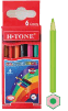 Crayon couleurs de 6 court H-tone