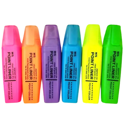 Surligneur Display fluorescent M&G (rose)