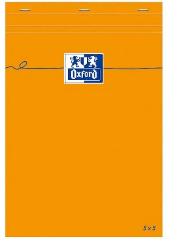 bloc-notes agrafé Oxford A5 160 pages 5x5.