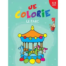 JE COLORIE LE PARC 4-6 ANS