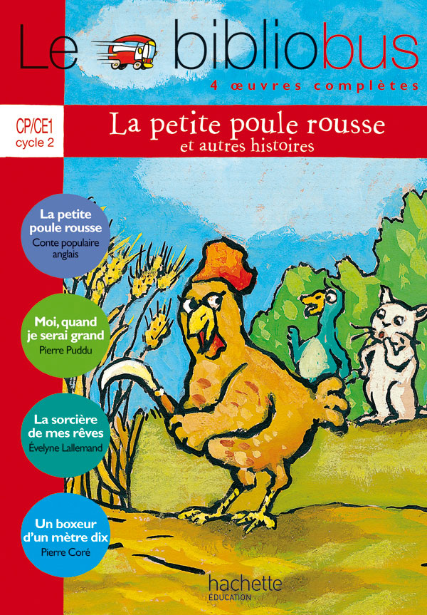 La petite poule rousse bibliobus