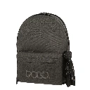 DOUBLE SCARFE CARTABLE POLO GRIS