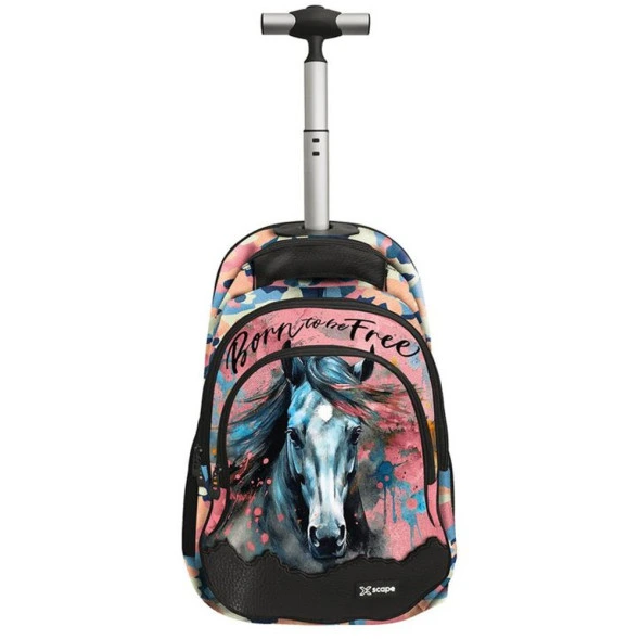 CARTABLE GRAFFITI ROULETTE Cheval "Born To be Free"