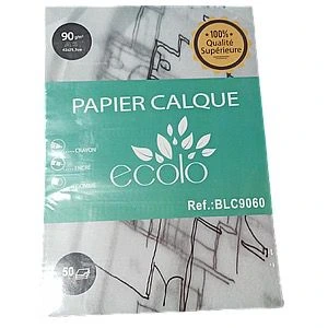 Bloc De Papier Calque 50 Feuille 90G