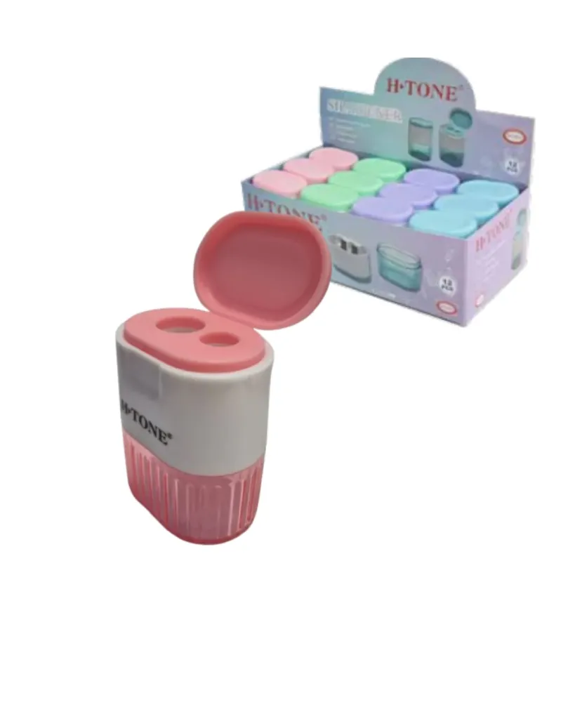 [TCR4025] Taille Crayon plastique Avec port 2 usages