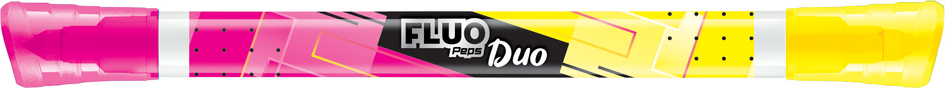 [MD14C734136] SURLIGNEUR FLUO DUO JAUNE & ROSE