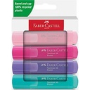 Faber-Castell Textliner Highlighter - Pastel - 4 Color