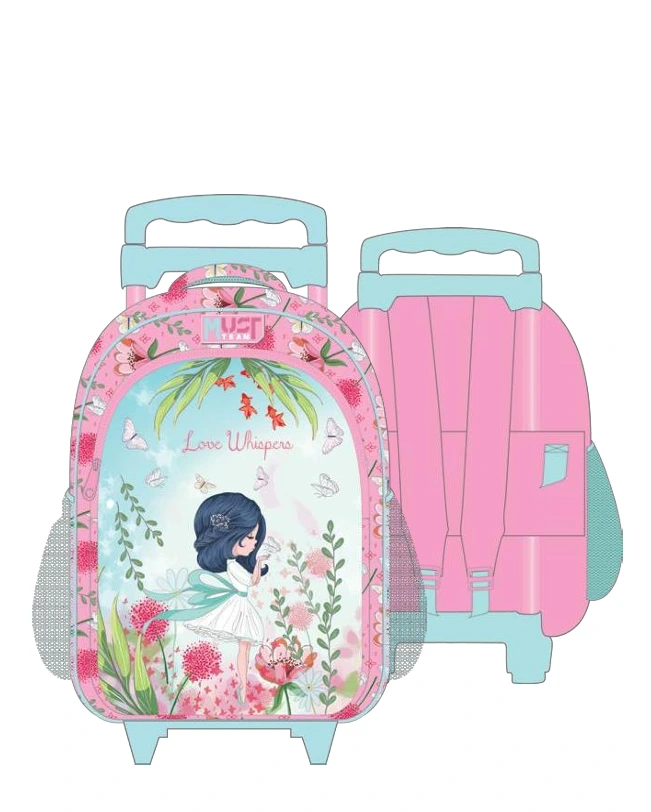 Cartable a Roulette scolaire Must LOVE WHISER