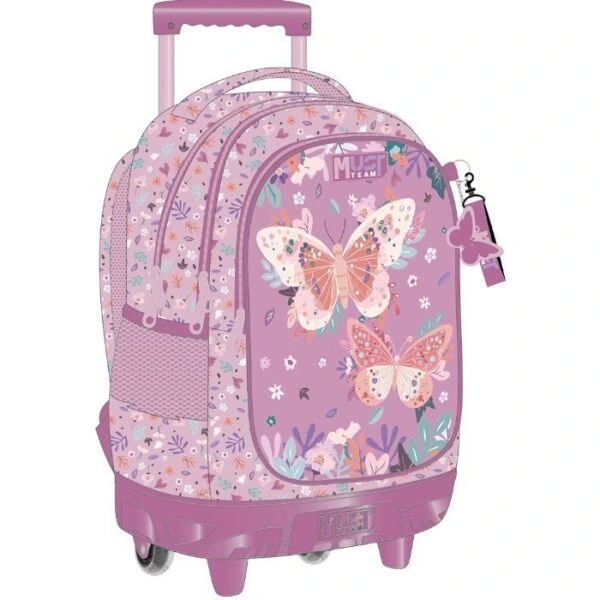 Cartable a Roulette scolaire Must Papillon