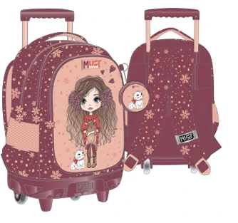 Cartable a Roulette scolaire Must