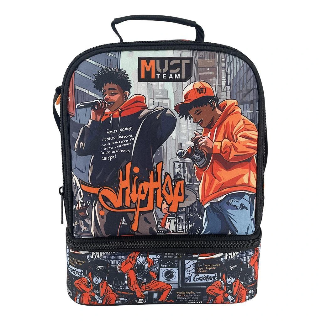 Sac à déjeuner isotherme Must Team Yummy Hip Hop – 2 compartiments