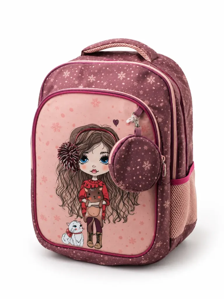 Cartable à roulettes maternelle Must Team Fairy – 2 compartiments