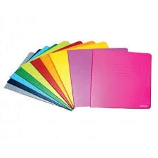 Cahier Piq Cou PolyPro 96P Sy 90g 17x22 Rouge
