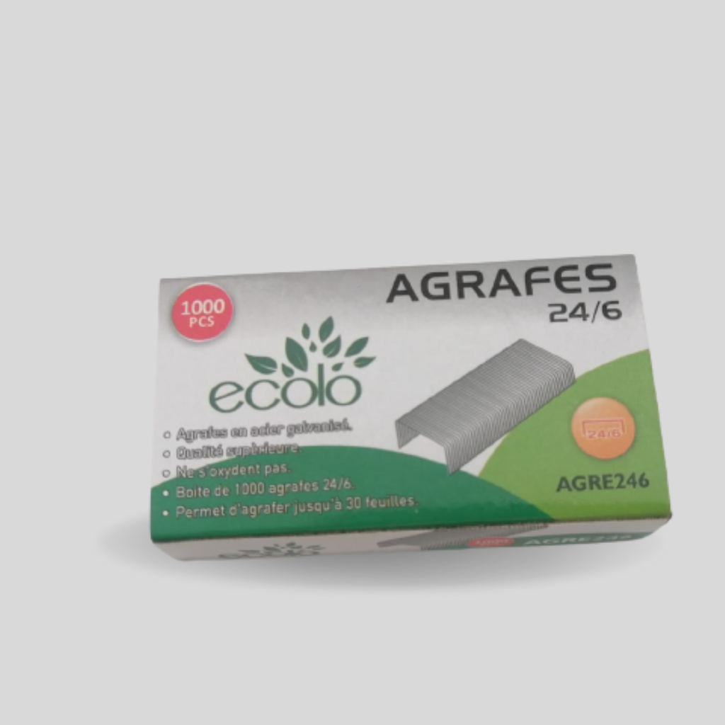 Agrafes N°24/6 écolo