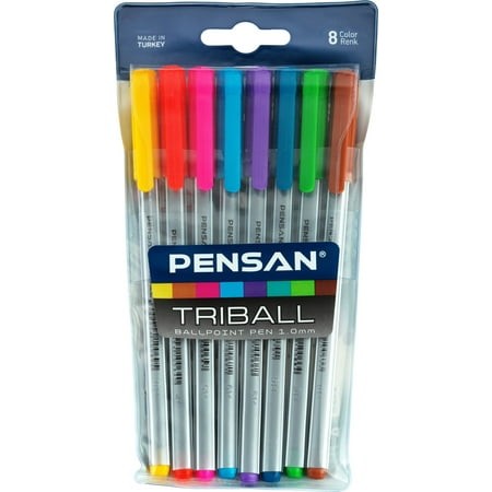 PENSAN Pochette de 8 Stylos à Bille