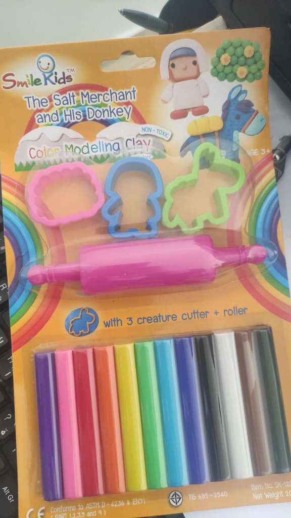 pates à modeler smile kids