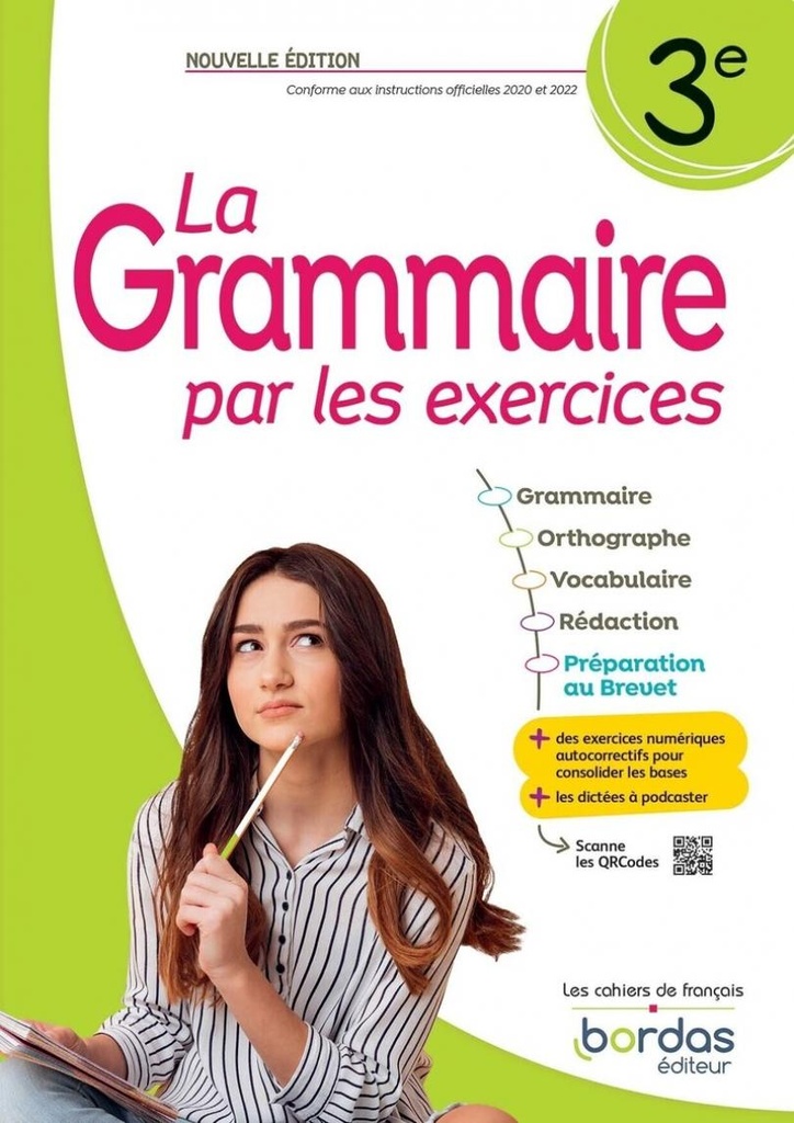 La grammaire Par les exercices bordas 3