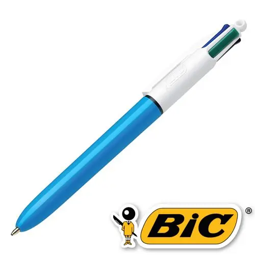 Stylo Bille Bic 4 Couleurs