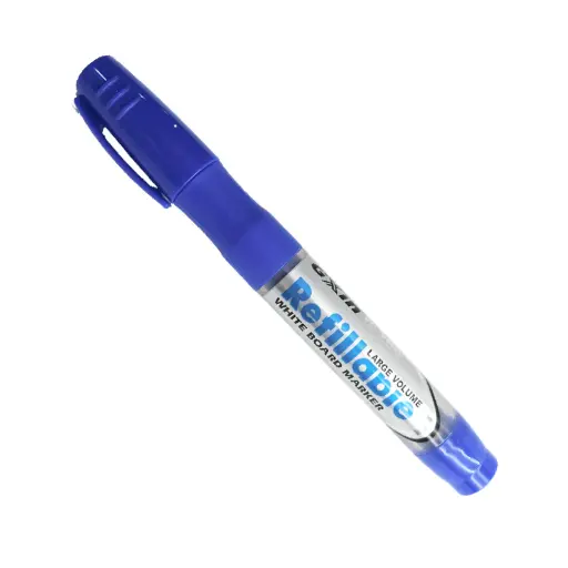 Marqueur pour tableau Bleu rechargeable