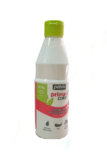 Pébéo 500 ml gouache Blanche