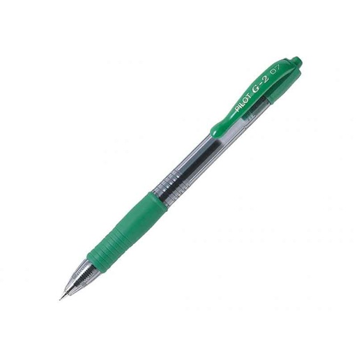 stylo pilot vert G-2 0.7