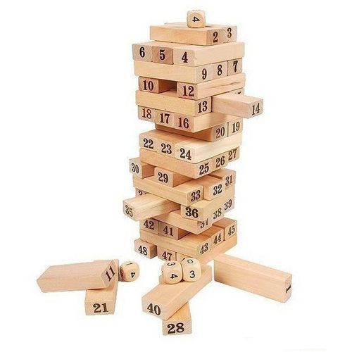 jenga blocks 54 pcs