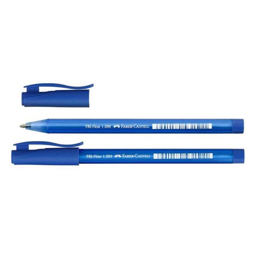 stylo bleu  faber-castell 