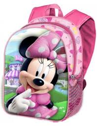Cartable crèche Minnie Disney Motion 3D 31cm