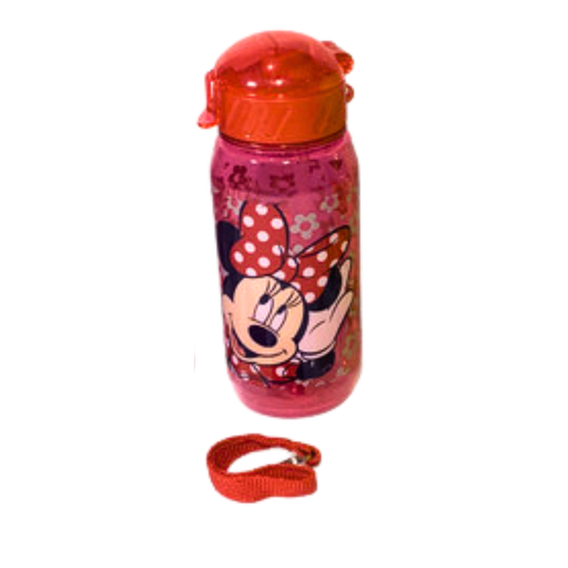 Bouteille d'Eau de Style Cartoon Disney avec Paille pour Garçon et Fille