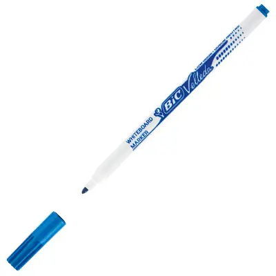 Bic Marqueur Pour Tableau Blanc Velleda - Bleu