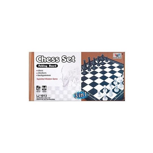 Chess Set et d’échecs Chess Set Folding Board 3 in 1