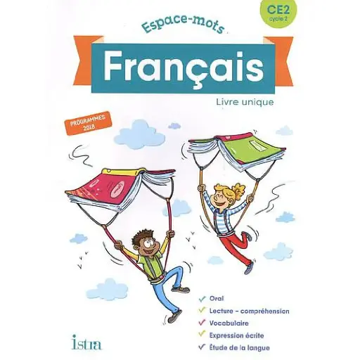 Français CM1Espace - mots , livre unique (istra) 2020