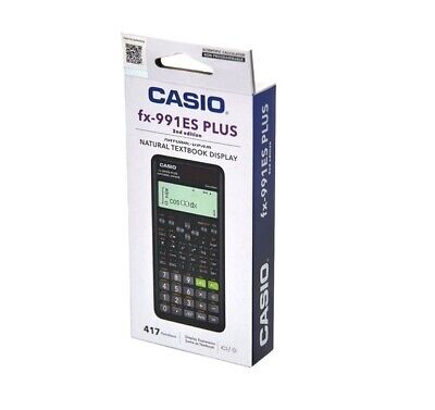 Casio FX-991ES Plus-2 – Calculatrice Scientifique Naturel Display, Idéale Lycée & Études Supérieures