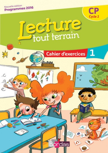 lecture  tout terrain cp cahier 1