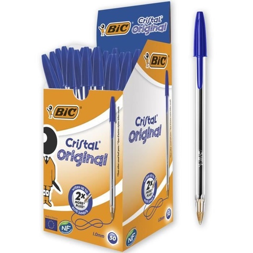 STYLO BIC BLEU
