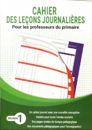 CAHIER DE JOURNAL FRANCAIS PRIMAIRES