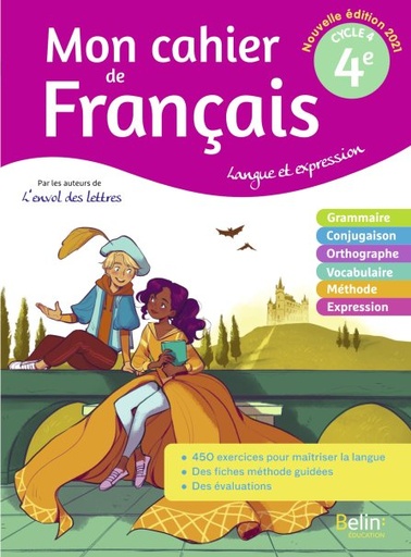 Mon cahier de français 4e
